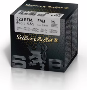 S&b Amm 223 Rem 69gr FMJ Bulk Pack (100)