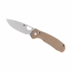 Honey Badger Knife Cross Bolt Drop Point Sml Tan