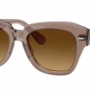 Ray-ban Sunglasses State Str Trans L/brn