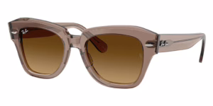 Ray-ban Sunglasses State Str Trans L/brn